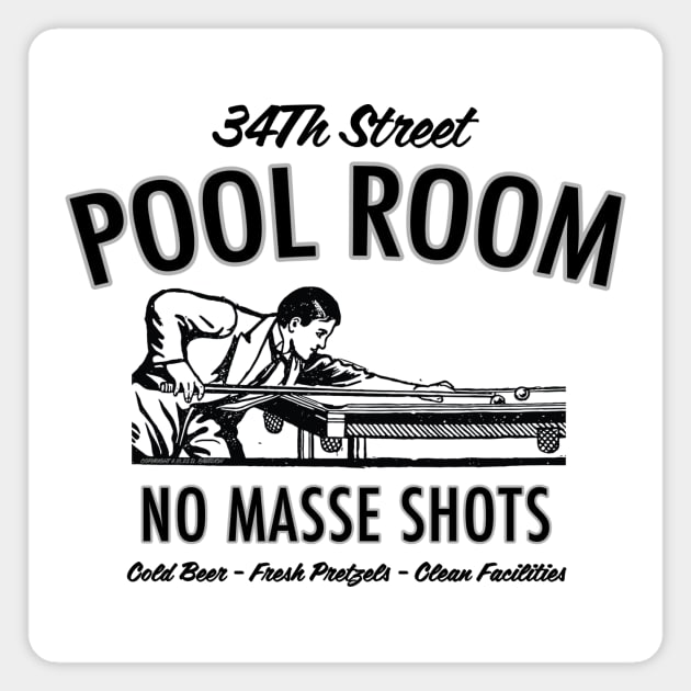 Pool Room Magnet by Vandalay Industries